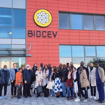 Young African leaders visited BIOCEV